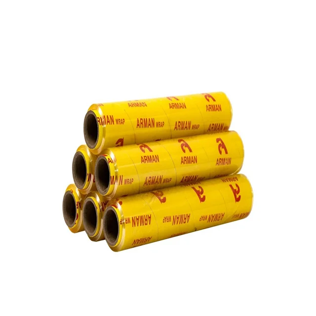 high transparent PVC Cling Film PVC stretch wrap  for fruits and vegetables