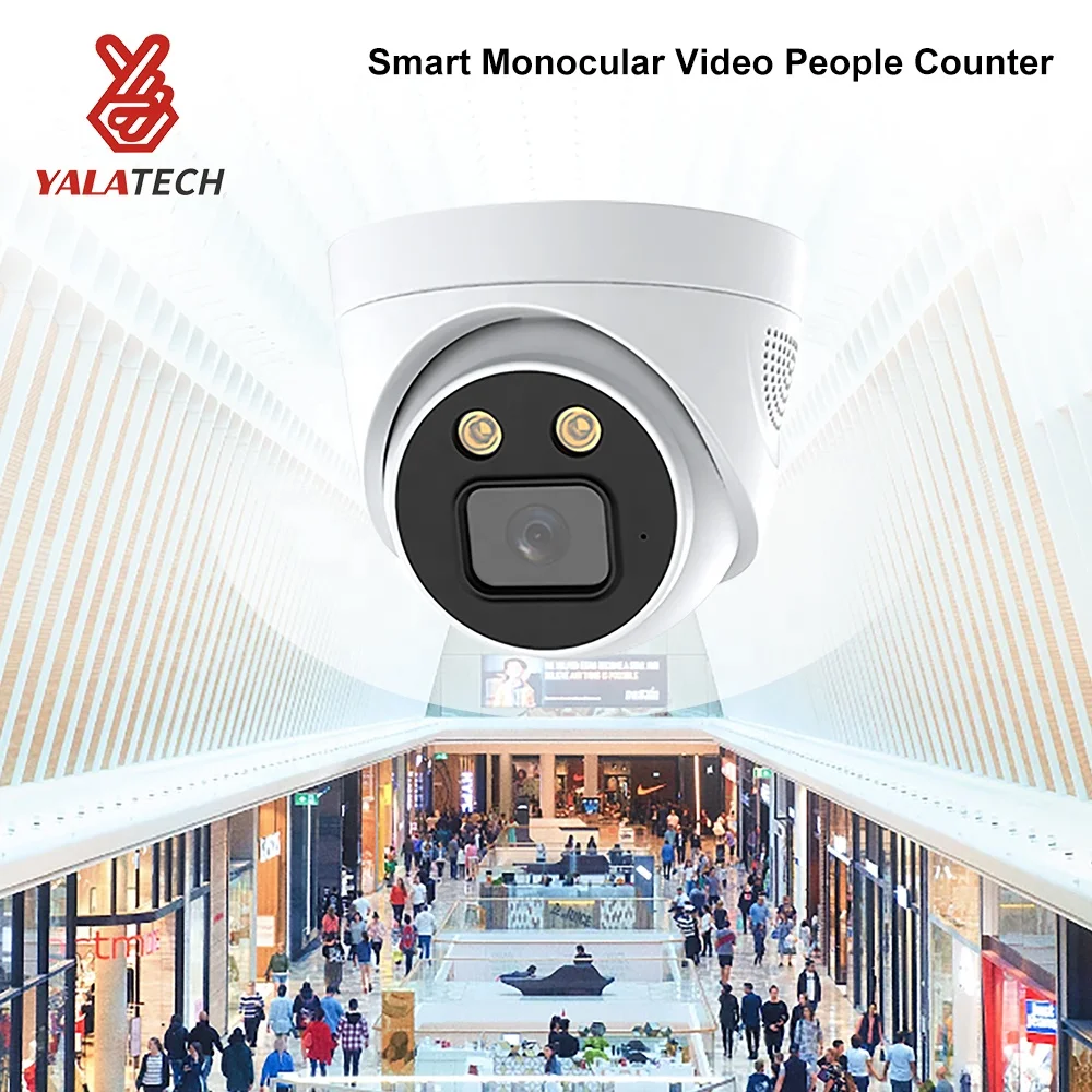 YalaTech monocular passenger flow people counting systems thermal counters and beam counters