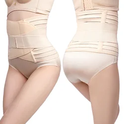 3 In1 Postpartum Belly Wrap Post Partum Support Girdles C-Section Recovery Belly Waist Pelvis Wrap Postnatal Trainer Belt