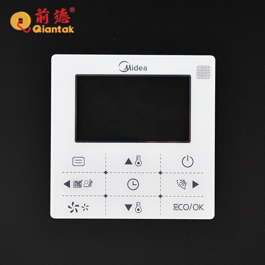 Пользовательская CNC резка акриловый сенсорный переключатель панель управления для