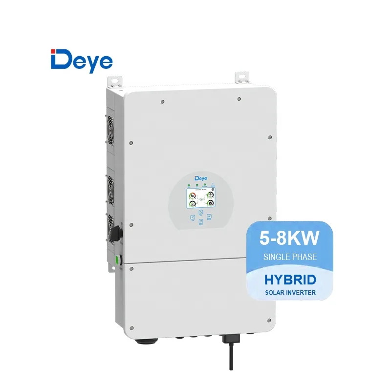 2024 Новый Deye SUN-8K-SG01LP1 версия ЕС Гибридный солнечный инвертор однофазный 5 кВт 6 8 10 12 с батареей 48 В LiFePO4