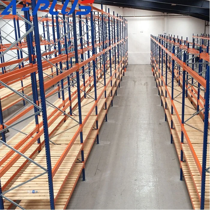 Logistics Warehouse Increase Space Usage Storage Racks Very Narrow Aisle Pallet Rack / VNA Racking System