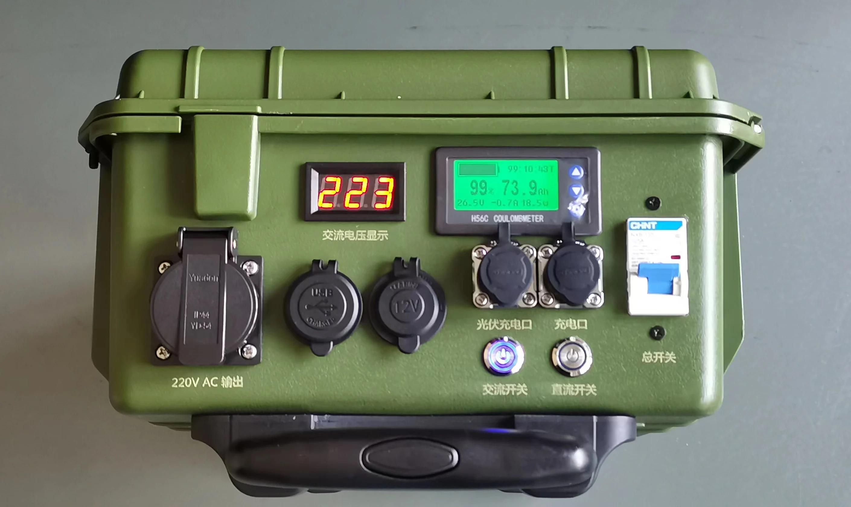 Rechargeable 5kw portable lifepo4 solar power generator 3000W portable power station for outdoor camping life