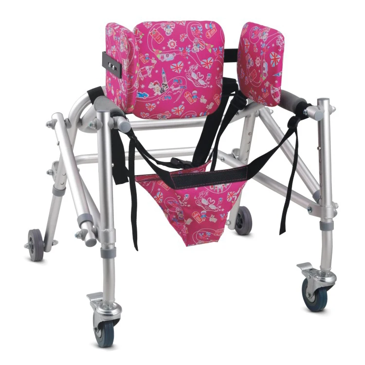 Child Stand Up Walker Medline Walker With Seat and Brakes For Child