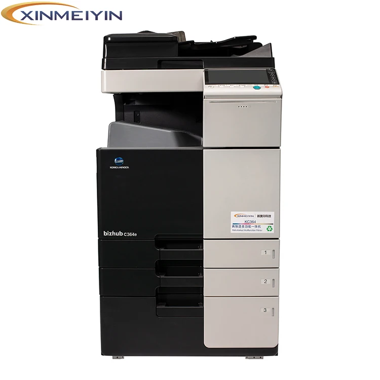 Used copier Konica Minolta bizhub C364e C364 for office use photocopy machines high quality refurbished printer