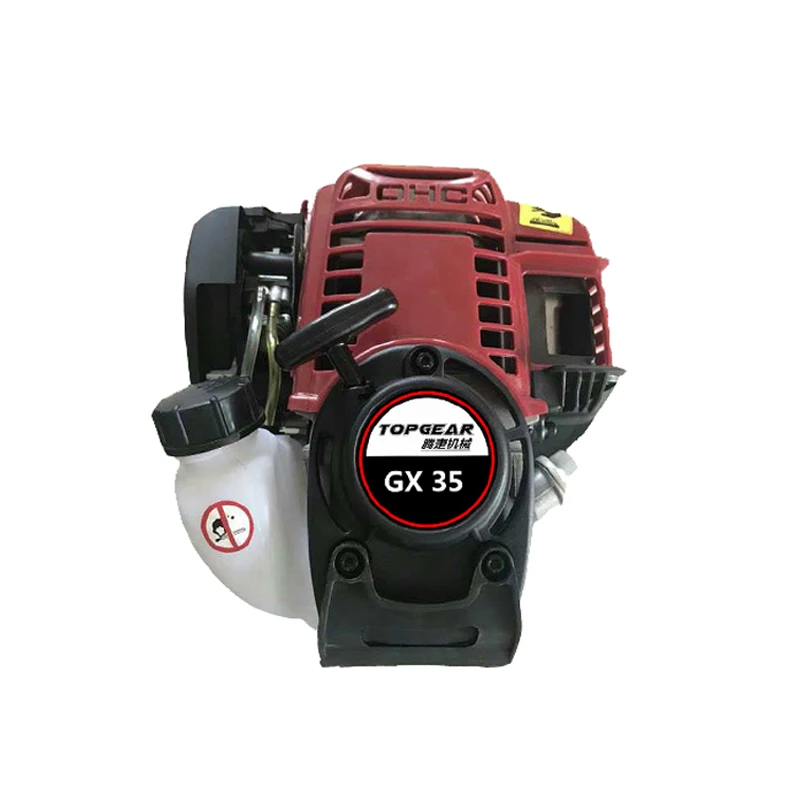 China Top quality handheld 1kw 35.8cc 4 stroke GX35 brush grass cutter