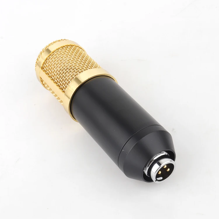 BM800 Microphone Condenser Live Broadcast Unidirectional USB Professional Condenser Microphone Kit