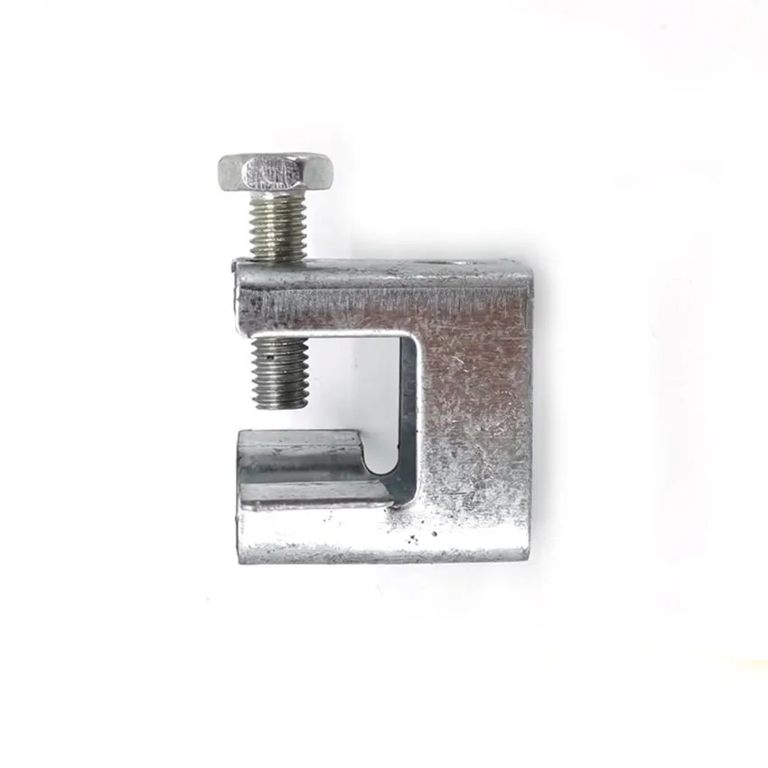 Galvanized Farmwork Meallable Iron Steel Threaded Rod Beam Clamp