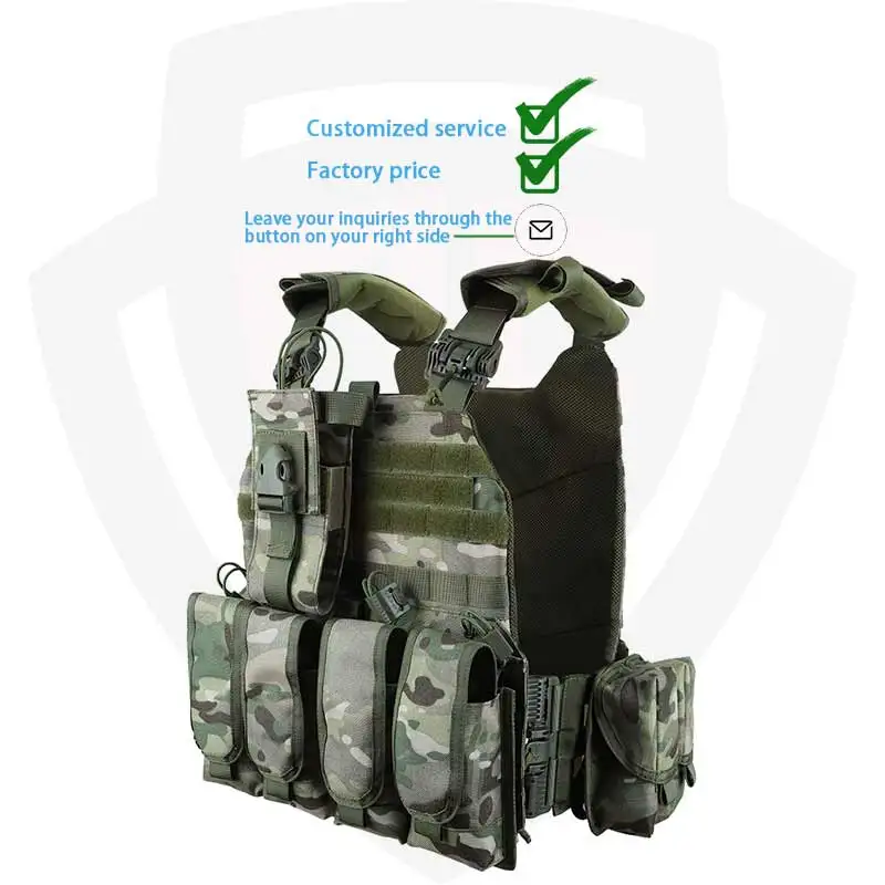 Doublesafe Chaleco Tactico Balas Cordura Bandolier Black Avs модульная балистическая куртка Molle Жилет