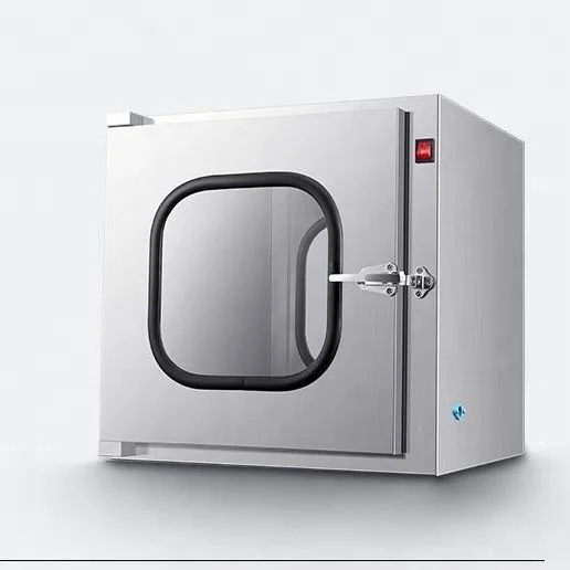 Biotechnology Lab ISO5 Cleanroom Dynamic Pass Box Through Clean Room Interlocking Cleanroom  Pass Box Clean