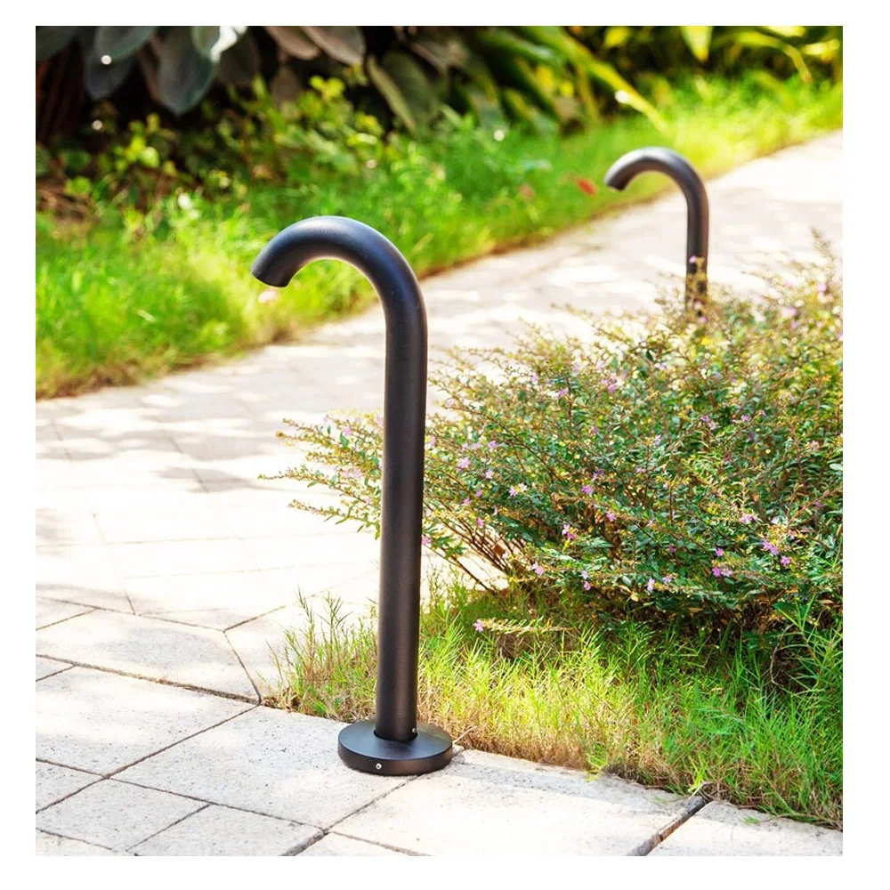 High Quality Aluminum IP54 Outdoor Garden LED Bollard Light 220V Warm White Lawn Lights