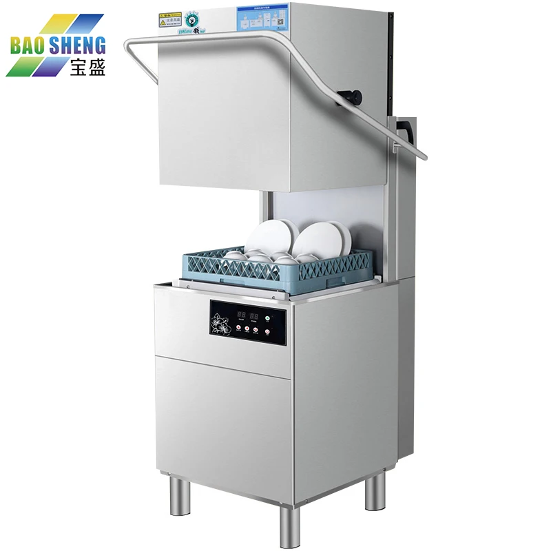 Oem/odm Full Automatic Industry Commercial Conveyor Dishwasher For 300~500 People Use tunnel dishwasher