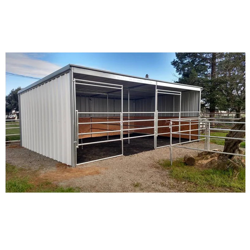 Конский сарай с размерами