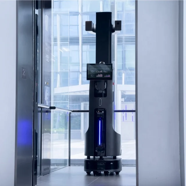 Temi Robot Platform Customized Solutions AI Smart Security Robot Black Jack