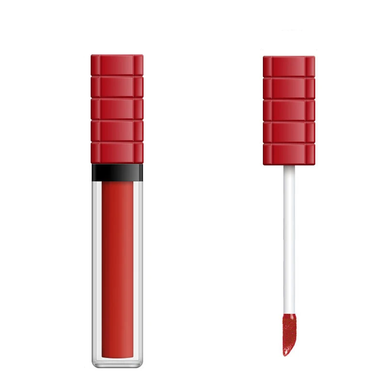 2024 New Fashion Romantic Bird Liquid Lipstick 6 Color Matte Long Lasting Plum Purple Red Professional Lady Cosmetics Mineral