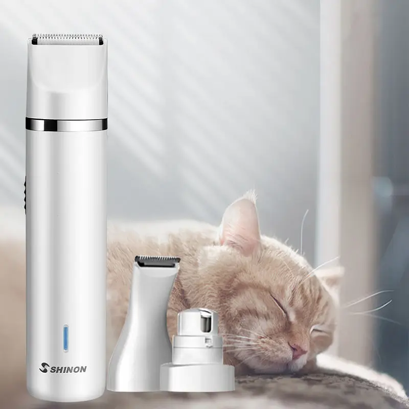 Lanumi SH-2301 Professional animal electric pet grooming kit pet hair trimmer electronic pet dog nail grinder