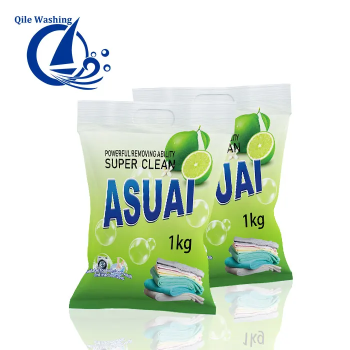 Africa OEM High Foam Washing Powder Good Quality Laundry Detergent Effect Washing Machine Powder Wholesale Detergent Powder Bag
