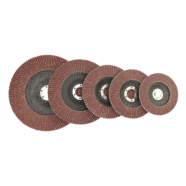100*16mm abrasive grinding disc 4 inch flap disc making machine made in China