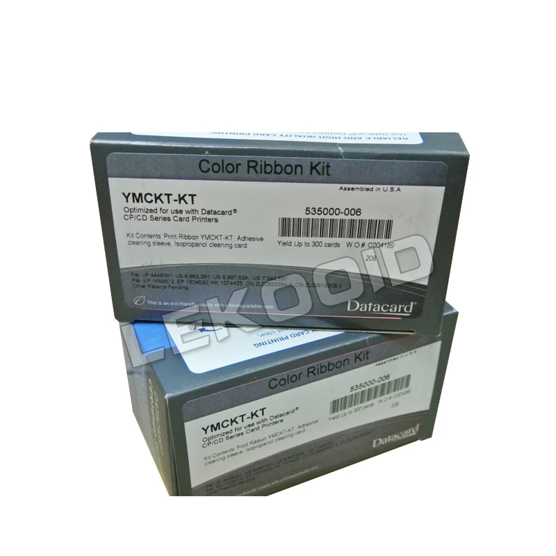 Datacard оригинальная YMCKT-KT лента 535000-006 заменить 552854-606