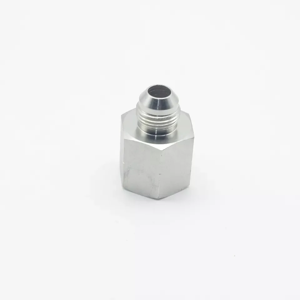 5JN Hydraulic Adapter Manufacturer Carbon/Stainless Steel JIC Male 74 Degree Cone and NPT Female Hydraulic  Pipe Fittings