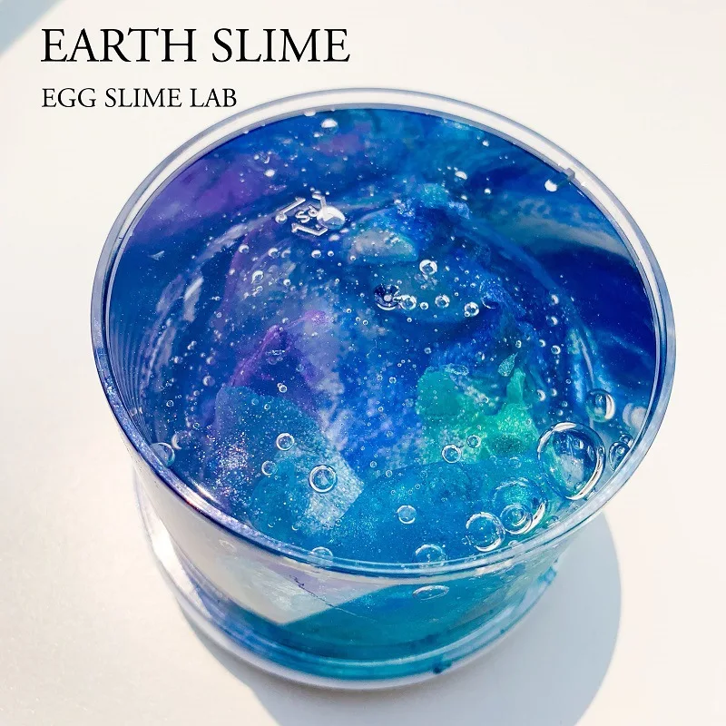 Thanos feeling Mountains rivers and lakes super-large foaming glue egg slime slime slime kit relief stress fairy girl heart