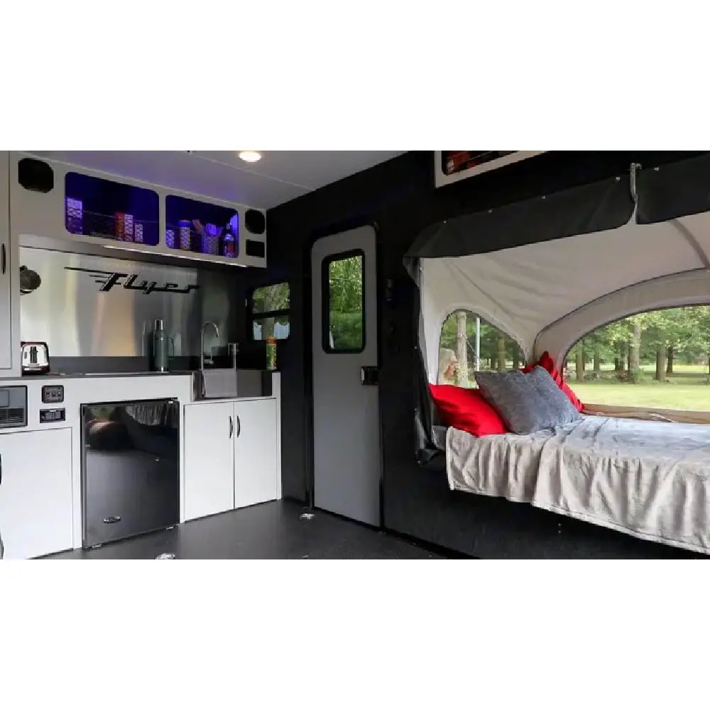 Independent Suspension and Large Tool Travel Box for Expedition & Expedition Camping 4*4 Small Off-Road Camping Trailer