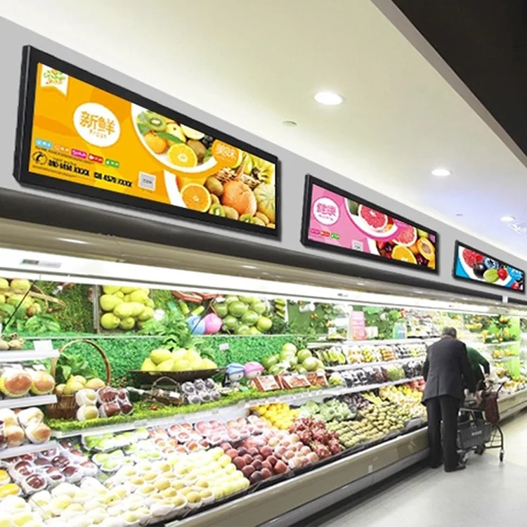 Electronic Edge Price Label 49 23 21 Touch Screen Monitor 19 Shelf Using Digital Wall Mount 37 Inch Android  Digital Photo Frame