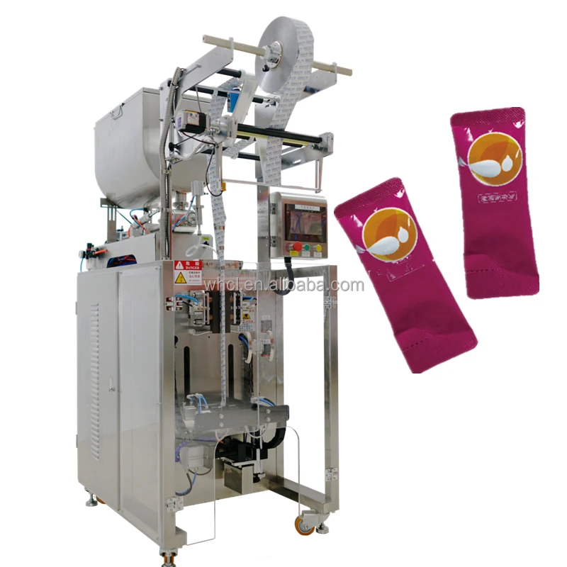 1-100ml Pneumatic  Lotion Cream Shampoo Liquid Dressing Sauce Fruit Potato Peanut Paste Sachet Packing Machine