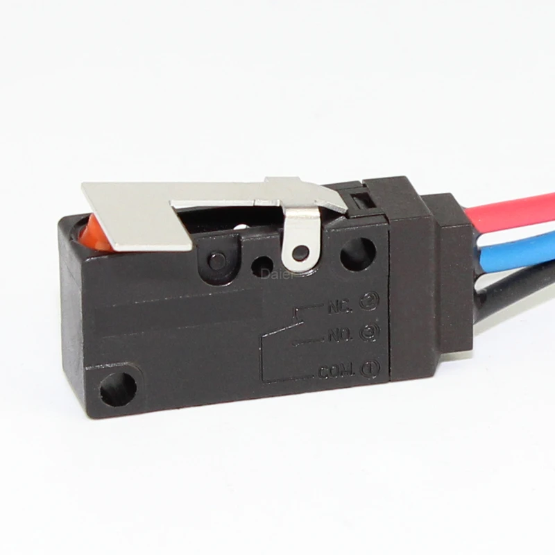 Проводной терминал SPDT 10 А 250 В переменного тока, водонепроницаемый микропереключатель