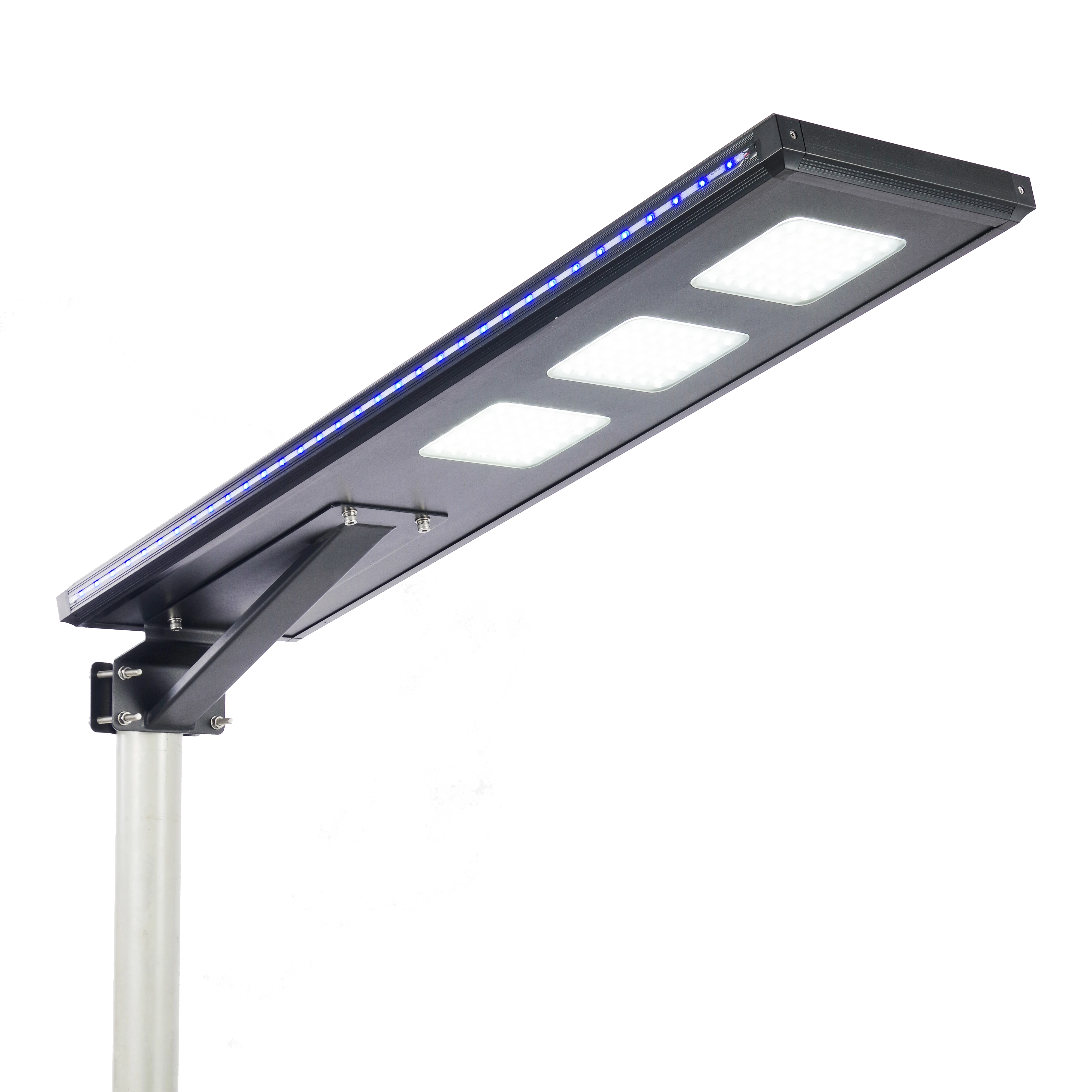 
CZN Street Light Lamp Aluminum New With 60W Watt Luminous Led Body Power Item Solar all in one 