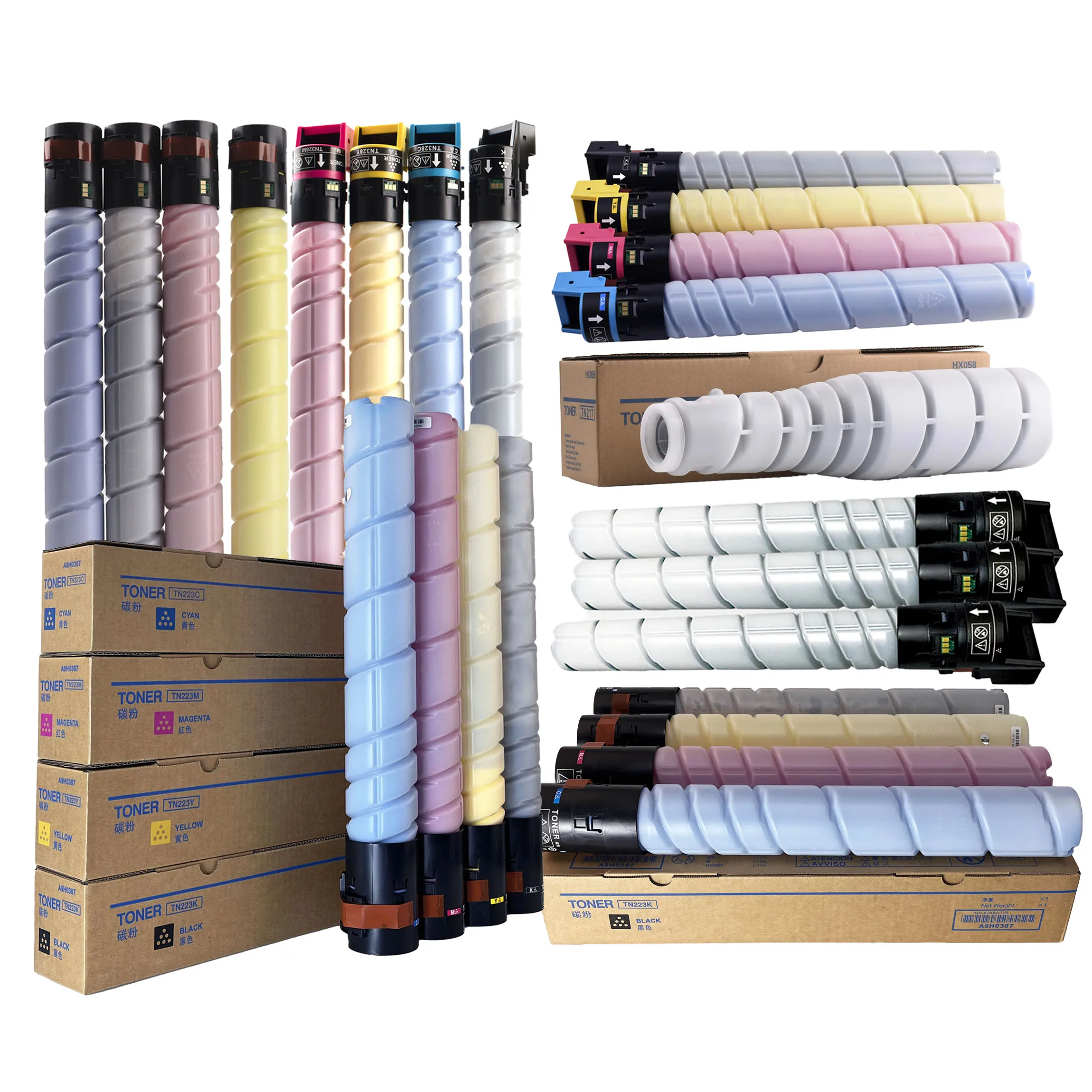 Tn615 Cykm Compatible Laser Toner Cartridge For Konica Minolta Bizhub Press C8000 Use With Japan Powdered Toner