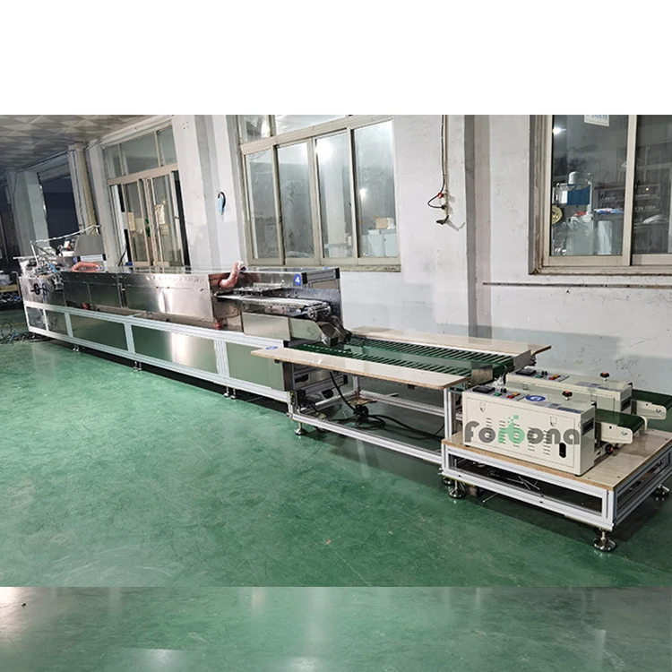 Forbona New Full Automatic Medical Cotton Bud Alcohol Swabs Making Machine Production Line