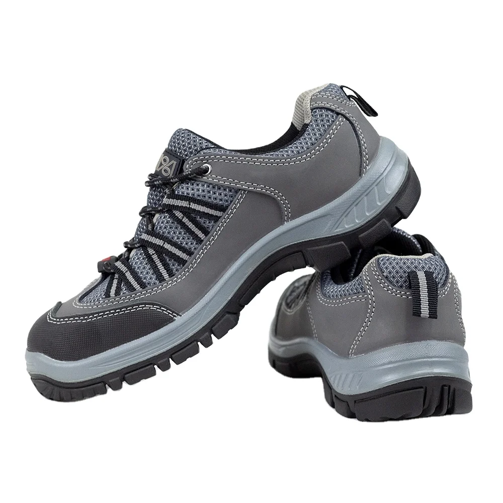 FH1961 Anti-smash Anti-puncture Anti-slip Leather steel toe Durable Rubber Sole Work Safety Boots