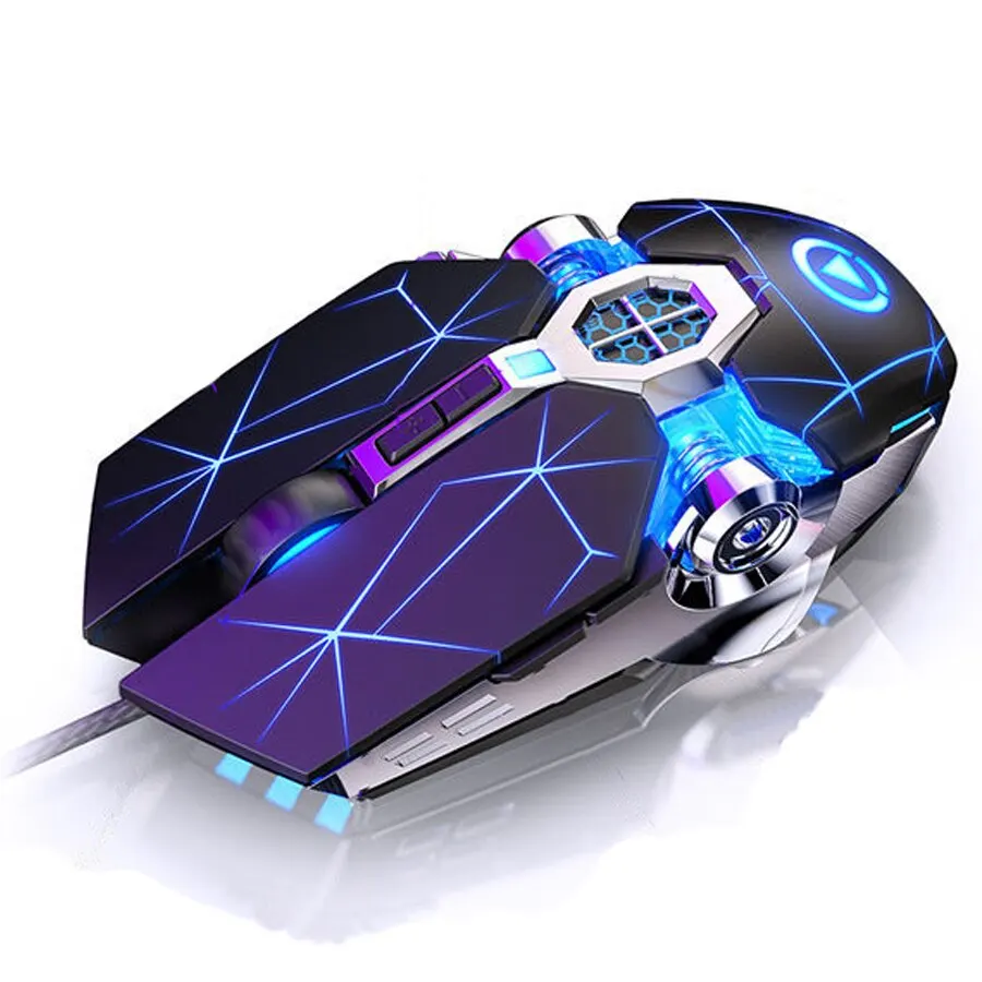 
Прямая поставка, профессиональная игровая мышь 8D 3200 точек/дюйм, регулируемая Проводная оптическая светодиодная компьютерная мышь с USB-кабелем, бесшумная мышь для ноутбука и ПК 