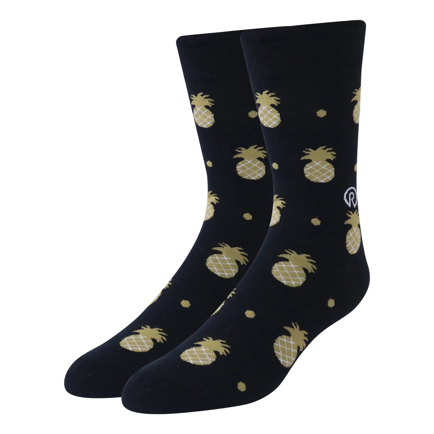 2021 new design jacquard high quality red fashion customized logo classic men socks