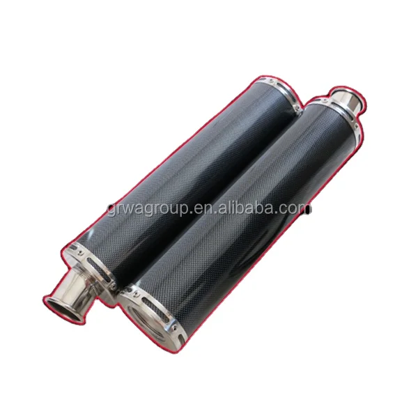 Высококачественная выхлопная система для мотоцикла, выхлопной глушитель из углеродного волокна