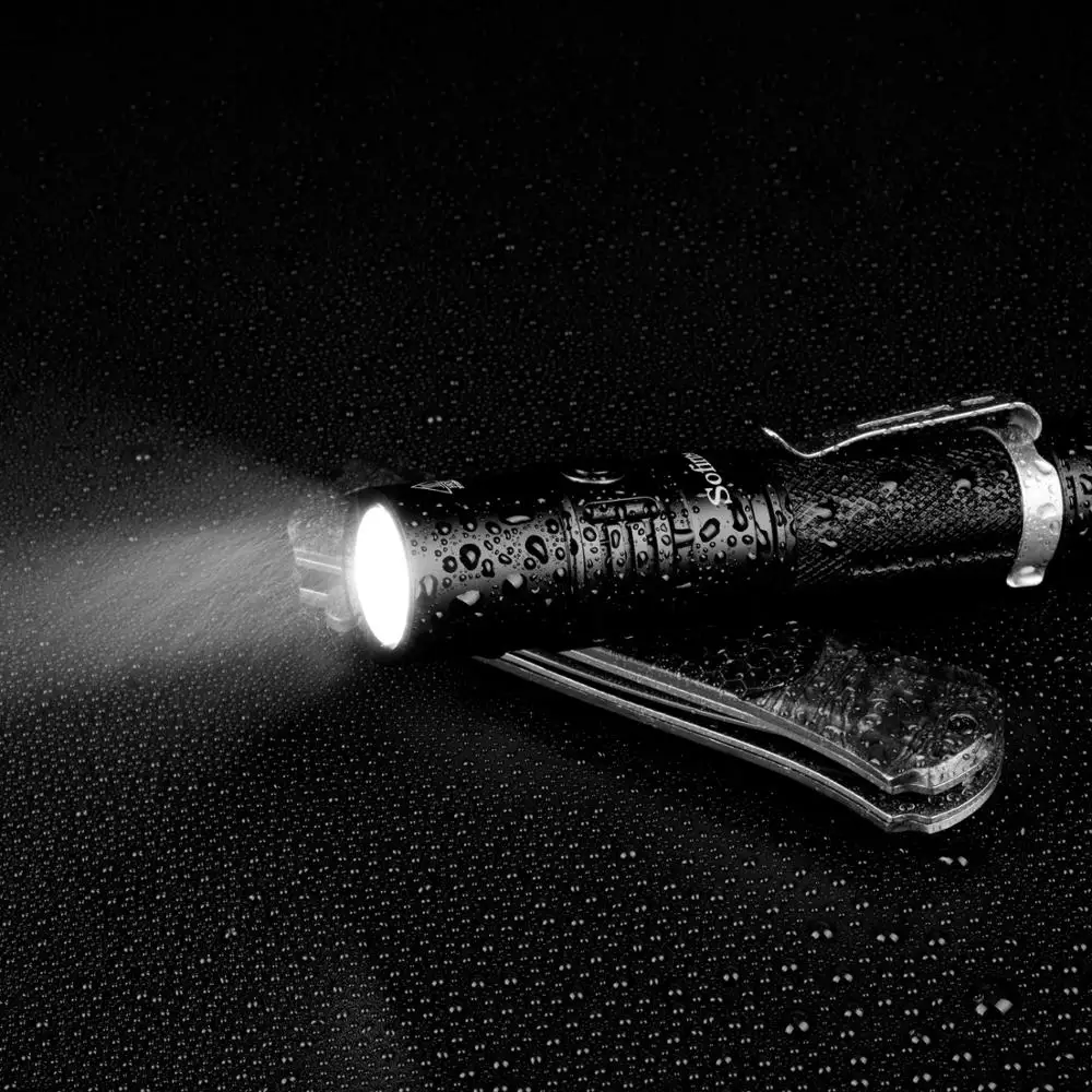 Сверхъяркий светодиодный тактический фонарик 1100 люмен перезаряжаемый Torch63 скромная батарея 18650