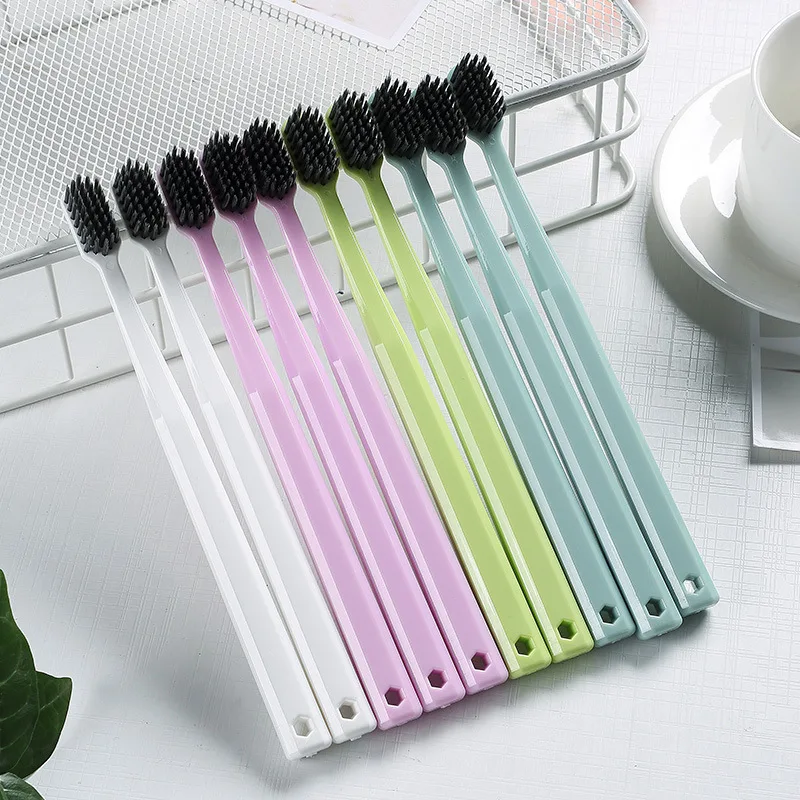 Econewleaf 100% Biodegradable Eco-friendly Corn Starch PLA Toothbrush with Soft Bristle