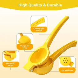 Metal Lemon Squeezer Lemon Juicer Lime Squeezer, Manual Juicer Citrus Squeezer, Premium Quality Hand Juicer