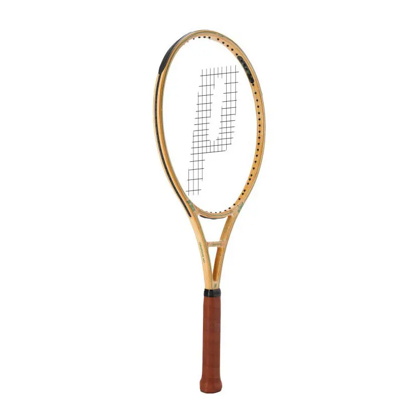 Prince Professional Tennis Racquet Adult Carbon Fiber Classic Vintage Wood Grain Racquet 7TC001W