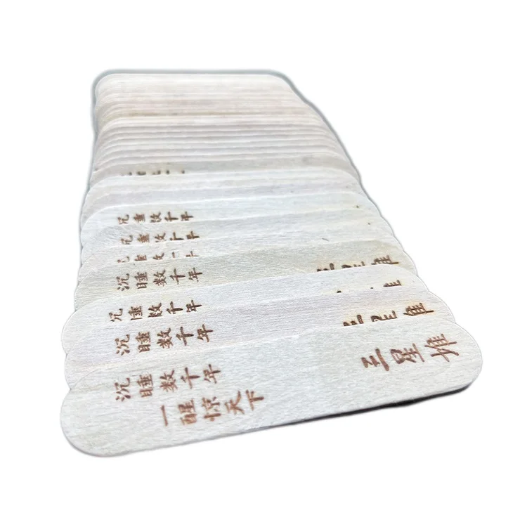 Competitive Price Eco-friendly Customized Biodegradable Popsicle Mould Ice Cream Stick