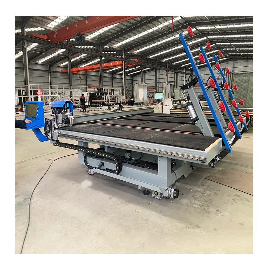 Chinese Factory Multi-shape Glass Cutting Machine CNC Mirror Glass Cutter with Loading Function