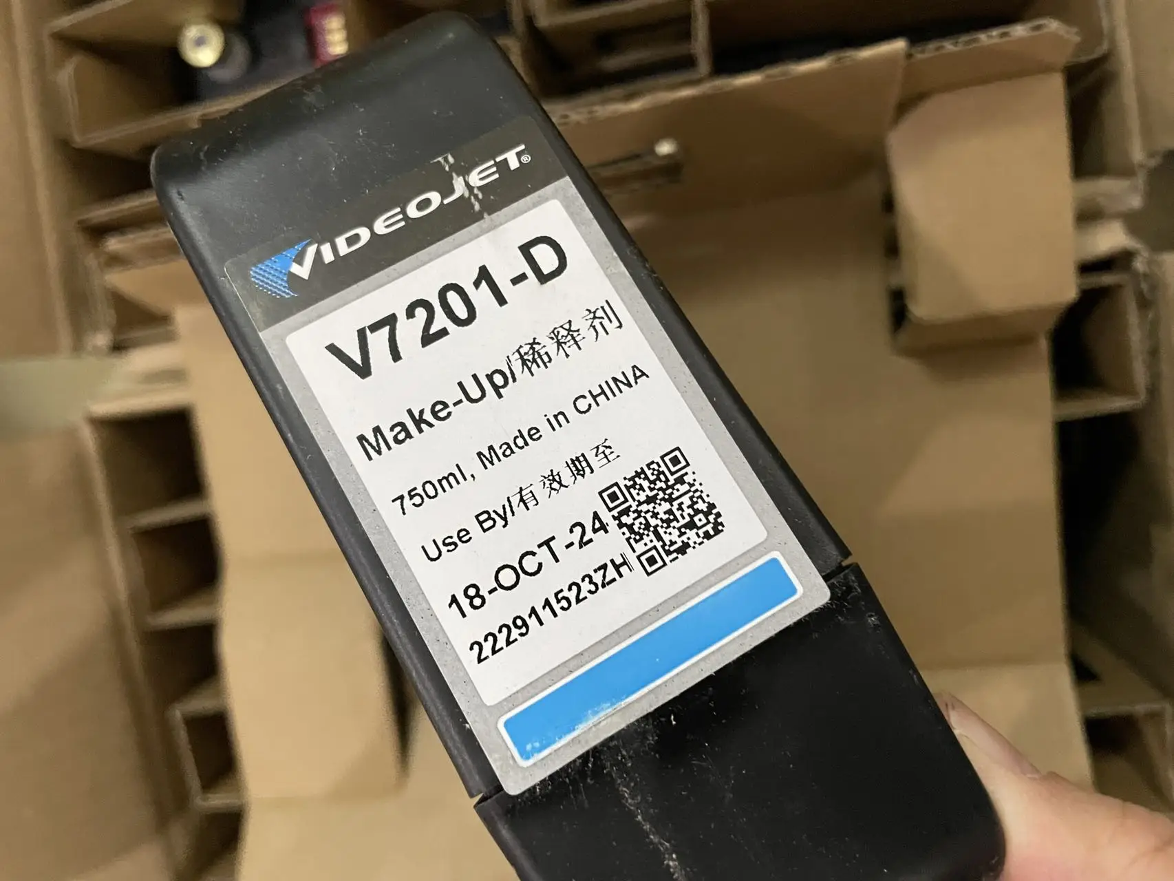 Videojet чернил макияжа V7201-D растворитель макияж жидкости V4201-D для 1580 и