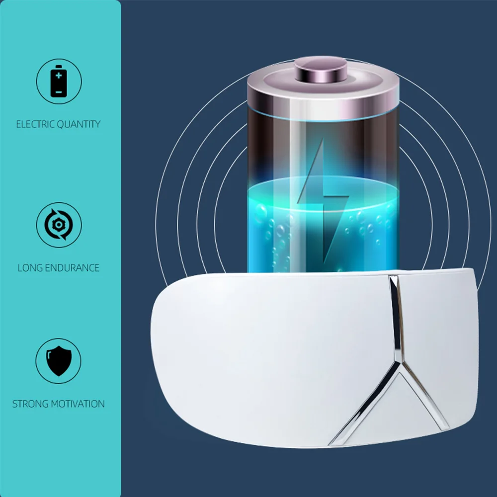 3D Silicone Massage Head Eye Massager with Heat Compression Bluetooth Music Electric Vibration Steam Eye Massager