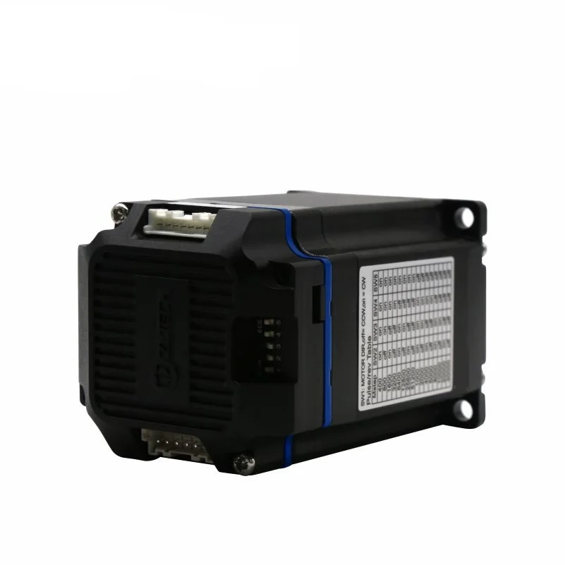 Nema23 CANopen 57mm 2 phase 2N.m 18V 28V encoder brushless integrated dc stepper servo motor with driver controller