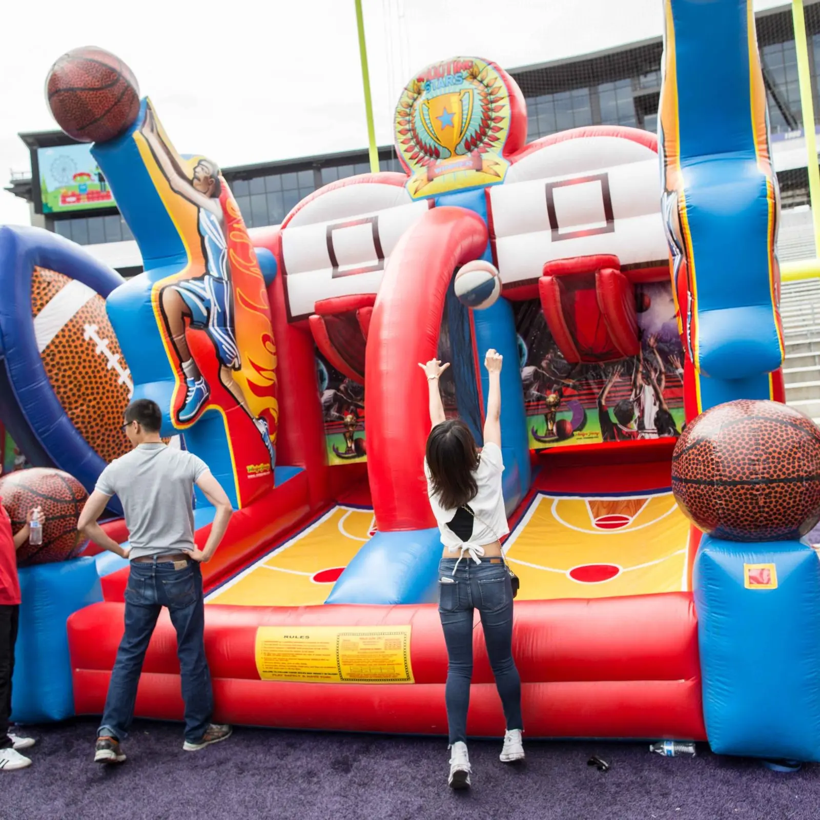 High Quality Outdoor Sport Games For Kids Sport Game Toys Inflatable Sports Games