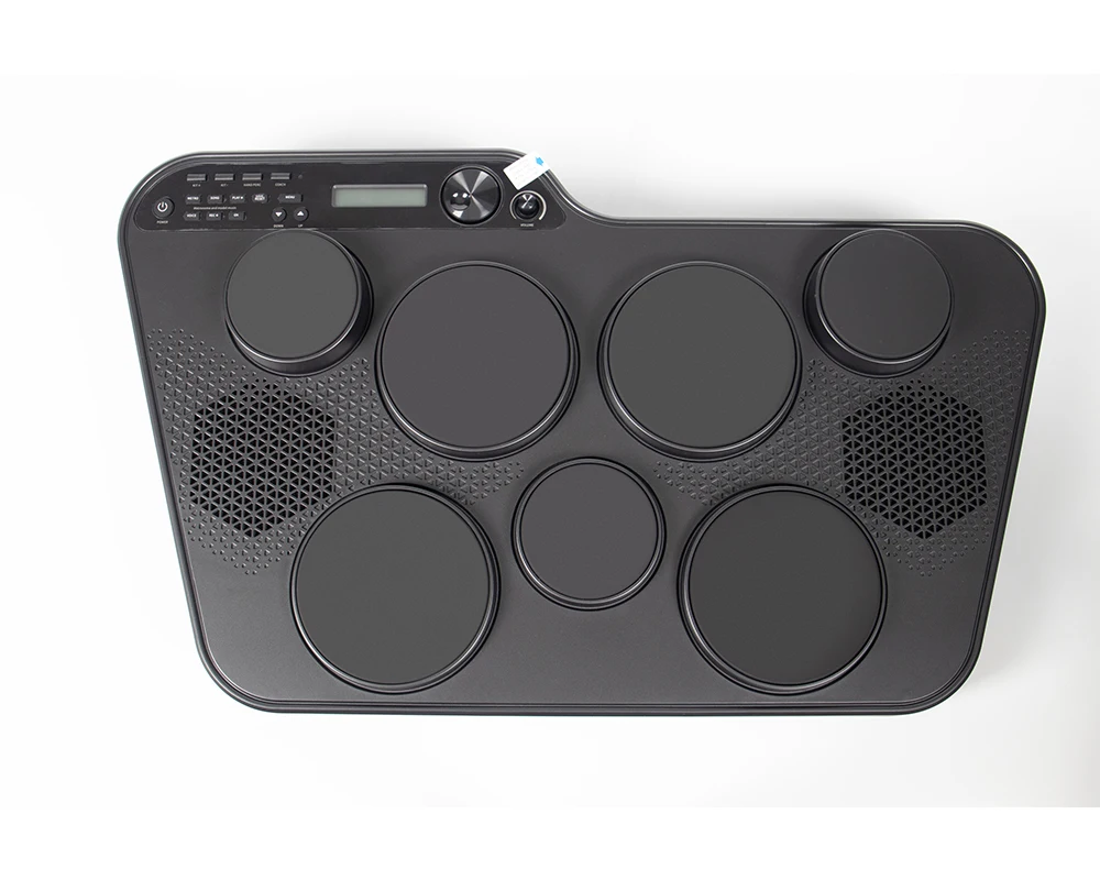 Table Percussion Pad Digital Electric Rechargeable Battery Portable Compact Drum Kit Electronic Tabletop Drum Set