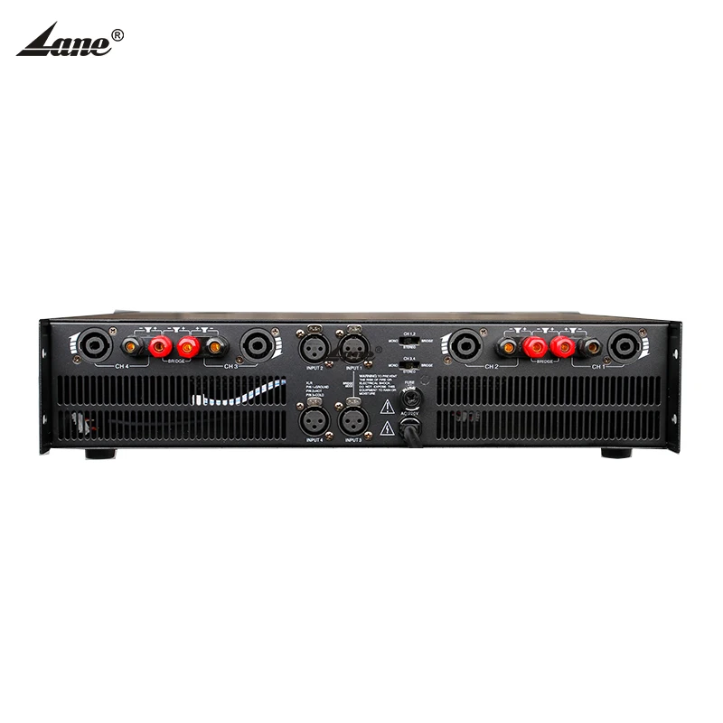 LANE TD-440 power amplifier professional stage 4 channel amplifier car audio 4 channel power amplifier