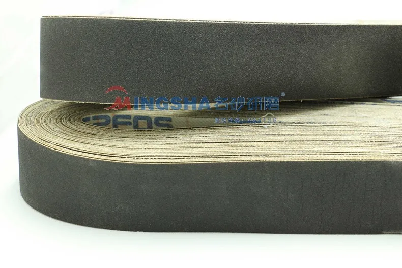 Abrasive Tool Zirconia Oxide Grain Polyester Sanding Belts for Stainless Steel Metal