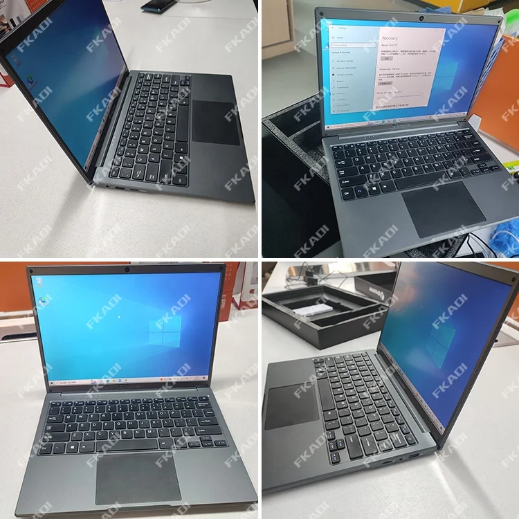 Customized 15.6 inch laptops computer 8GB 16GB 32GB RAM Notebook Portable dual screen business laptop Computer